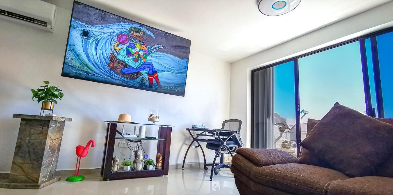 Villa Aurora Beautiful Beachfront Apartment Cancun Exterior photo